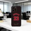 M-Michael J-Jordan MJ Чехол для телефона для iPhone 17, 16, 15, 14, 13, 12, 11 Plus, Pro Max, Другие Мягкий Черный Чехол