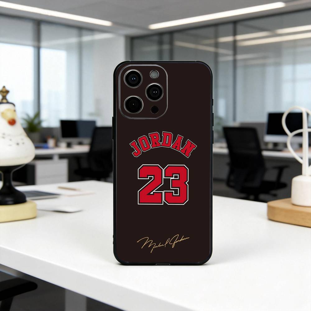 M-Michael J-Jordan MJ Чехол для телефона для iPhone 17, 16, 15, 14, 13, 12, 11 Plus, Pro Max, Другие Мягкий Черный Чехол