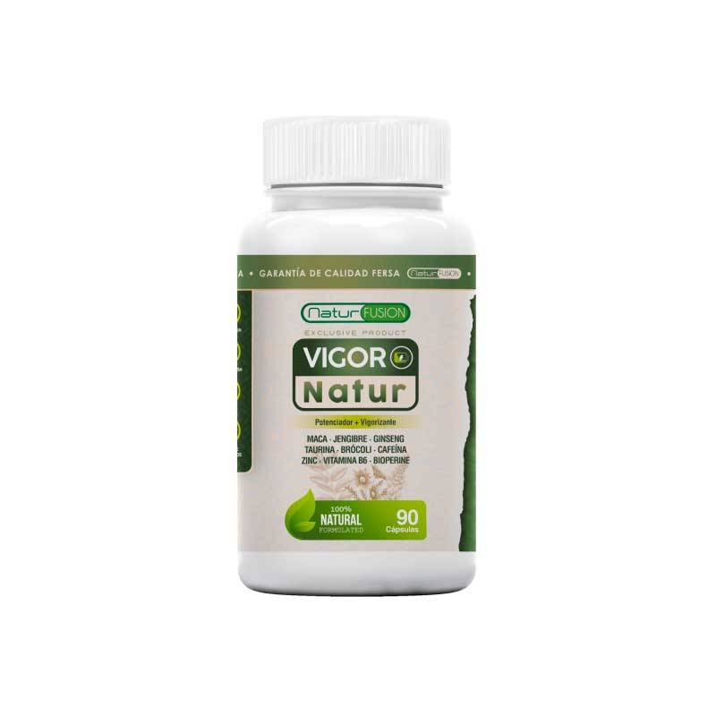VigorNatur | Мака + Имбирь + Женьшень + Таурин + Брокколи + Кофеин + Цинк + Витамин B6 + Биперин| 120 капсул