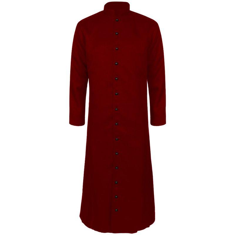 Amazon Halloween Priest Costume Godfather Cosplay Costume Medieval 5-Color Priest Role-Playing Cosplay Outfit
