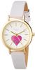 Watch Analog Shake Gold Leather Strap Purple [Fieldwork] KDS012-4 Women's