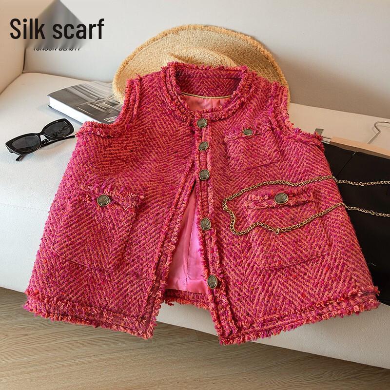 Women's Wool Blend Little Fragrance Vest