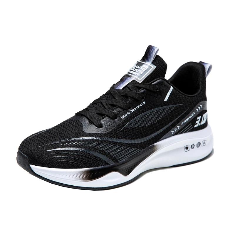 Summer Autumn Running Shoes For Men Lightweight Design Quickly-Dry Marathon Shock Absorption Support Male Sneakers