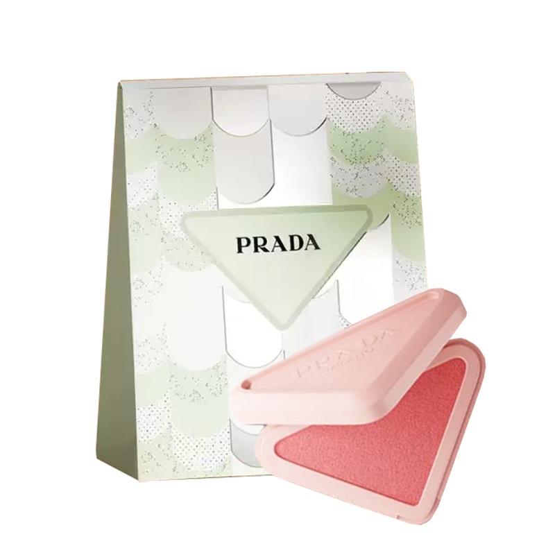 Prada Крем-румяна с мягким туманным финишем, многоцелевой, 1 точка, ограниченный подарочный пакет, свежий дышащий цвет #O86 3,5 г