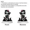 Halloween Ghost Witch Table Sign with Base 2D Flat Acrylic Spooky Female Ghost Decoration Holiday Party Home Office Desktop Ornament
