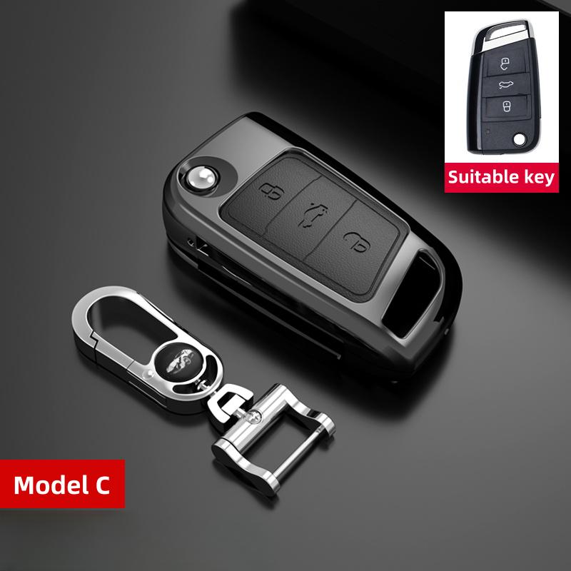 Цинковый сплав для VW Volkswagen Keycase Magotan B8 Seventeen To Eighteen Passat New Passat arteon Passat B5 B6 Key Case Key Cover