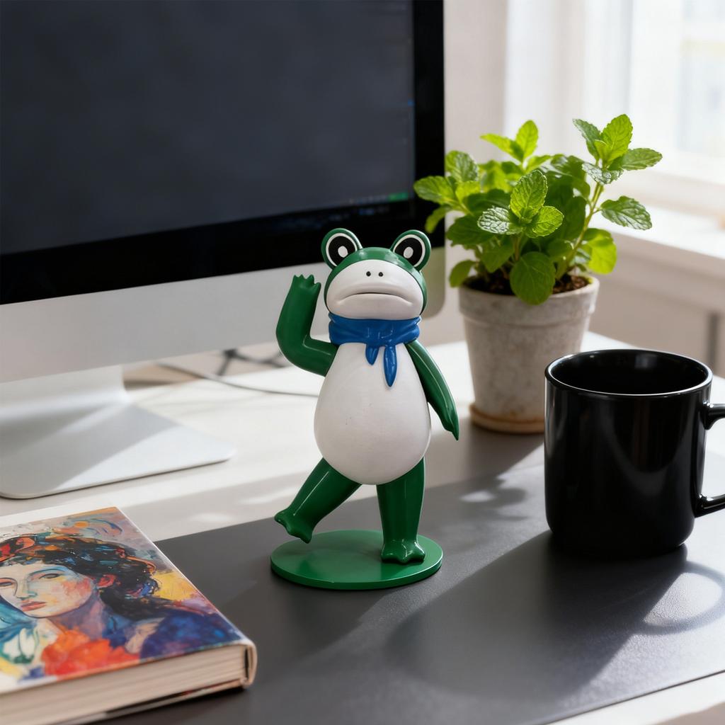 Забавные декоративные предметы, декоративные таблички в форме маленьких животных, статуэтка, идеально подходящая для столов, журнальных столиков и книжных полок