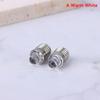 2Pcs E10 Led Flashlight Bulb Dc 3V 6V Instrument Bulb Indicator Lamp Replacement Torch Bulb Bike Lamp Warm White White
