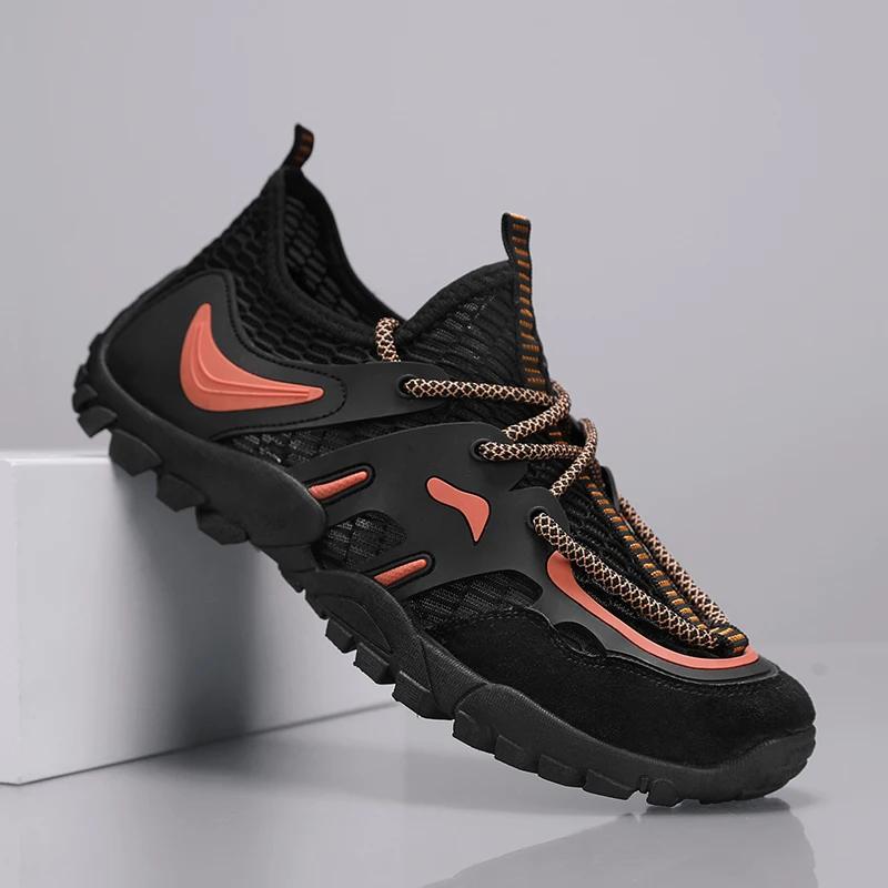 Модные осенние мужские кроссовки Brook Shoes повседневные дышащие мужские спортивные кроссовки для мужчин на открытом воздухе пляжные водные мужские нескользящие кроссовки новая мода