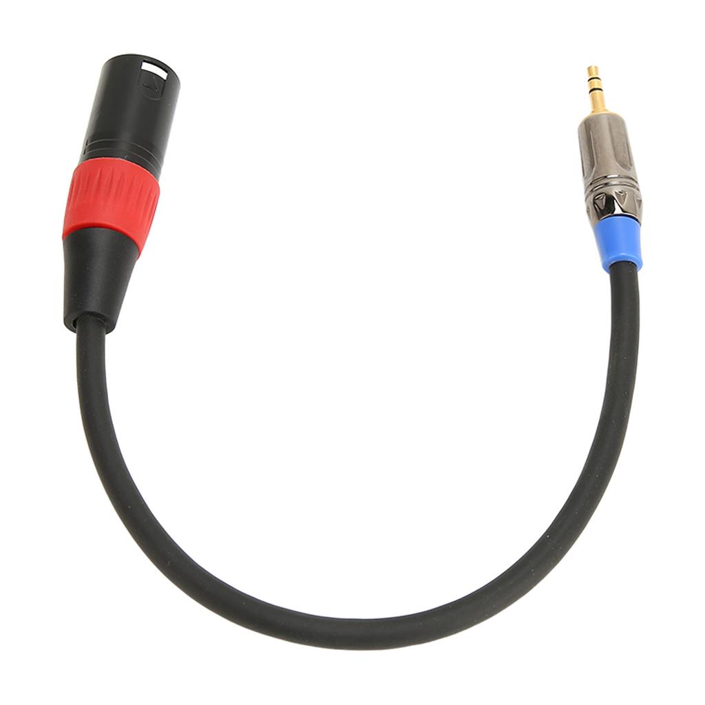 XLR Male to 3.5mm Cable Stereo Lossless Noise Reduction Microphone Balanced Cable для камеры