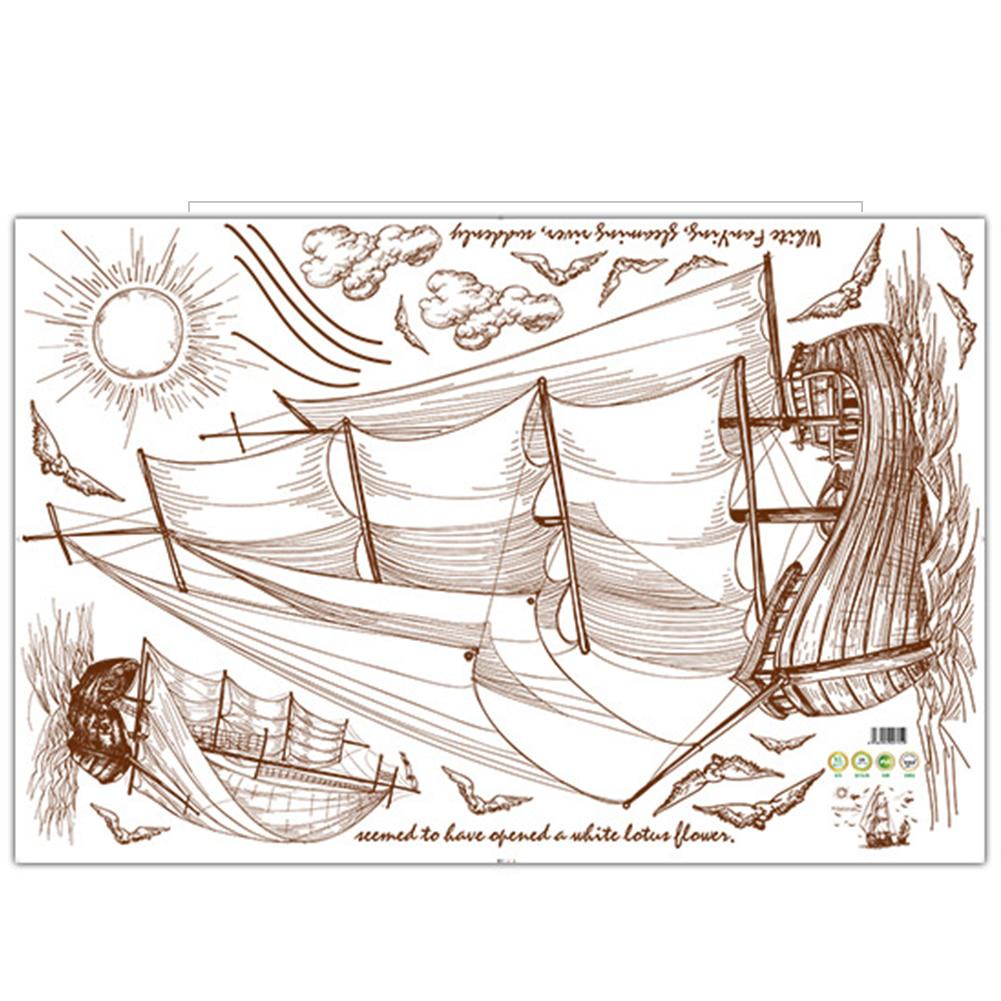 Водонепроницаемая наклейка для декора стен