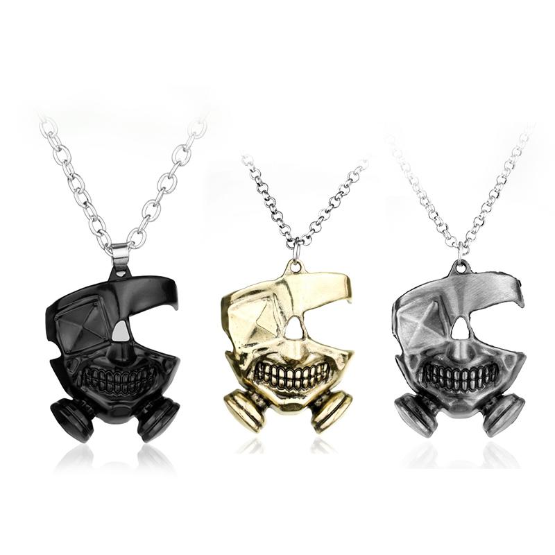 Аниме Токийский Гуль Ожерелье для женщин мужчин Канеки Кен Косплей Унисекс Сплав Подвеска Чокер украшения Аксессуары Реквизит Подарки для фанатов