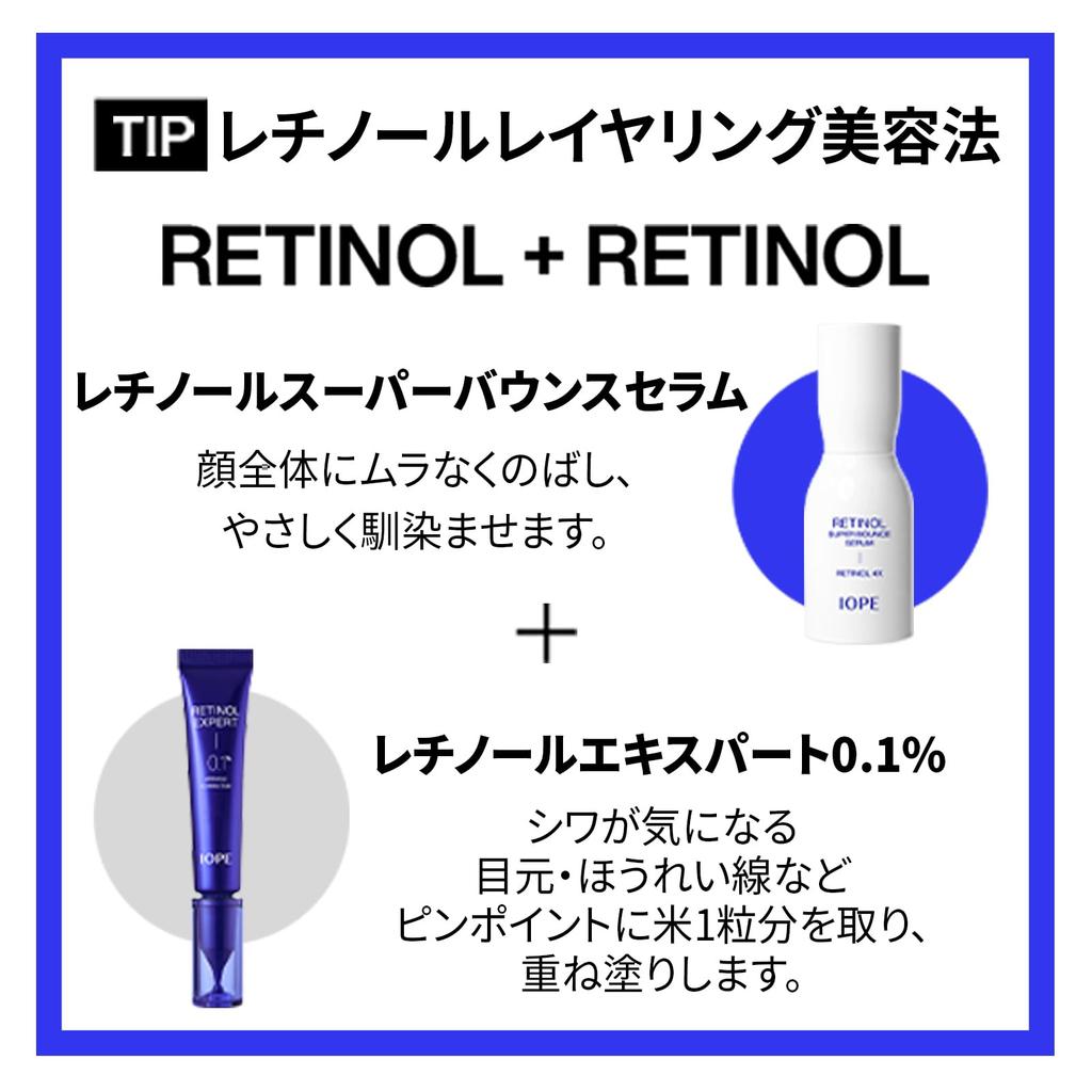 IOPE Official IOPE Retinol Expert Wrinkle Cream 30 мл Retinol Serum Интенсивный уход Увлажняющий уход за кожей Корейская косметика 0,1%