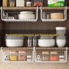 Under-Desk Hanging Storage Shelf for Dormitories