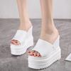 Fashion 14CM Summer Slippers Women Platform Sandals Women Sliders Shoes Summer High Heels Slippers Flip Flops Female Shoes