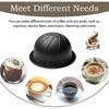 5Pcs Refillable Coffee Capsule Vertuo Pods, 230ml Reusable Refill Vertuoline Pod Coffee Capsule Filter Cup for Nespresso Vertuoline Machine