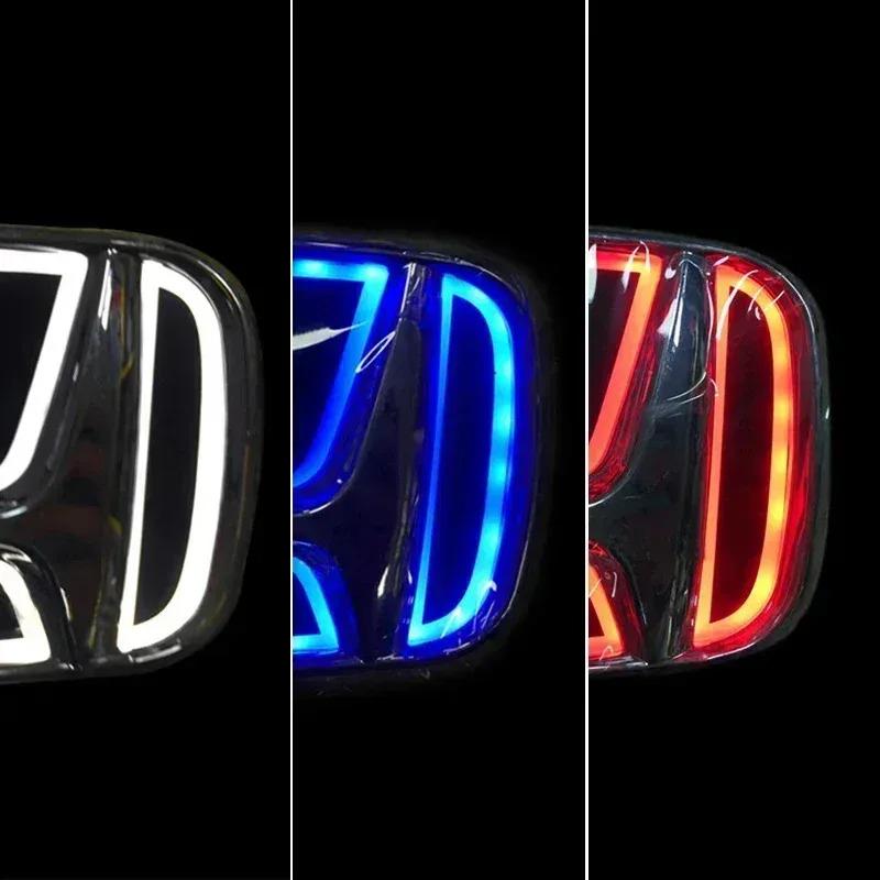 5D Car Rear LED Emblem Light Badge Sticker for Honda Logo Fit Civic Accord Odyssey Pilot CRV XRV City Auto Decals Accessories ajk256