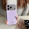 Магнитный чехол для телефона в форме сердца со стразами и бантом для iPhone 17/16 Pro Max/15 Pro