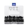240pcs M4 Carbon Steel Hex Socket Cap Head Screws 6 8 10 12 14 16mm and Nuts Assrotment Set