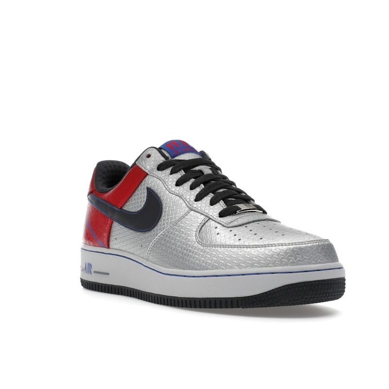 Nike Мужские кроссовки Air Force 1 Premium 07 Jones Original Six Серебристый металлик-серебристый антрацит-красный 315090-001