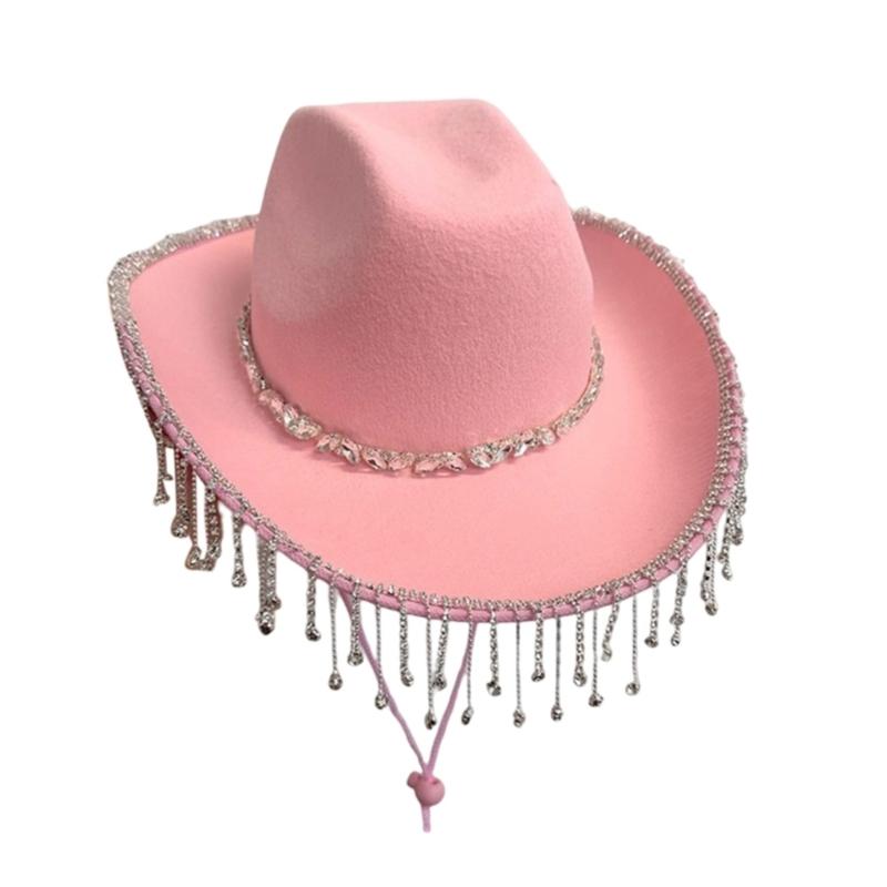 Западная ковбойская шляпа Очки для девичника Ковбойский платок Костюмный набор Женский головной убор Наряд для ночного клуба Хэллоуин