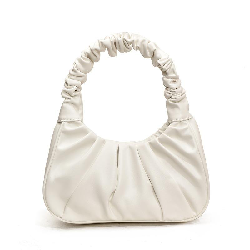 Высококлассная модная плиссированная сумка подмышку женская новая трендовая нишевая темпераментная универсальная портативная сумка-облако