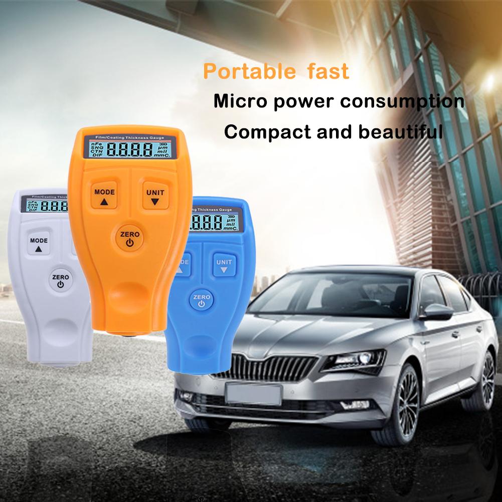 Краска GM200/EM2271 Измеритель толщины покрытия Измерение толщины оцинковки Тестер металлического лака Инструмент Аксессуары
