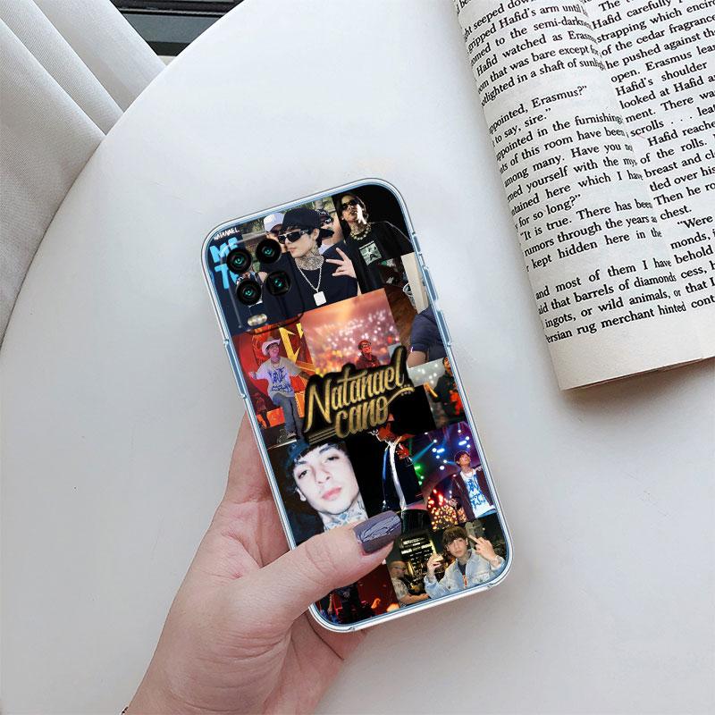 Natanael Cano Transparent Phone Case for LG K22 K30 K40 K40S K41 K42 K50 K50S K51 K51S K52 K61 K62 K71 K92 Q61