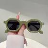 Polygon Sunglasses  New Fashion Candy Color Rim Outdoor Sun Glasses Women Trendy Brand Design Casual Decor Shades