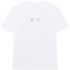 2023 New Summer Casual Solid Color Versatile Knit Short Sleeve T-Shirt Men Tops White F11M338101FWT