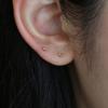 Less Is More 14K GOLD MINI EARRING