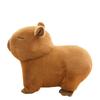 Cute Plush Capybara Doll & Pillow - Lying Version Birthday Gift