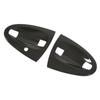 4pcs Carbon Fiber Style Car Exterior Door Handle Bowl Cover Trim Replacement for Smart Fortwo W451