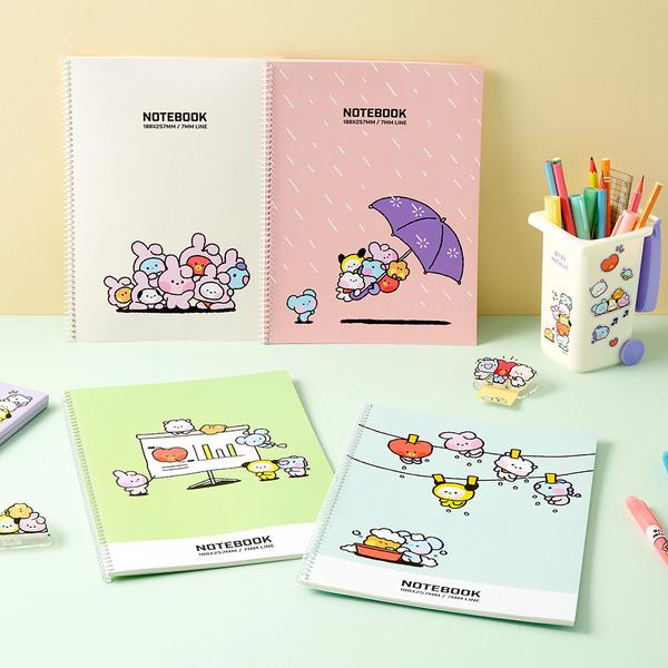 BT21 Spring Note / Милый учебный блокнот 1