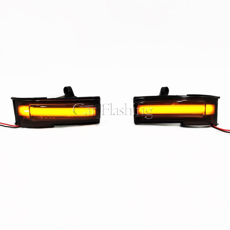 1 Pair LED Side Wing Dynamic Turn Signal Flowing Rearview Mirror Light For Ford F150 2015 2016 2017 2018