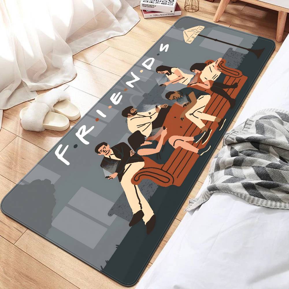 F-Friends Classics TV Floor Mat Nordic Style Home Doormat Bathroom-Toilet Mats Bedroom Hotel Decor Mat