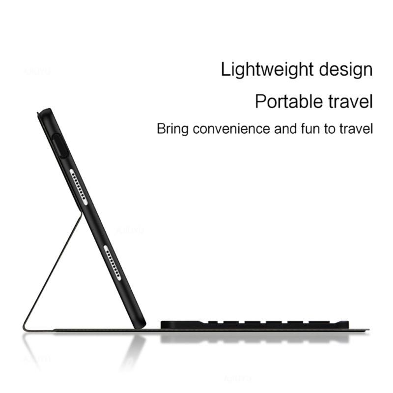 Magnetic Keyboard Case for Pad 9Pro 12.1in Tablets Protector Detachable Leather Cover Enhances Productivity