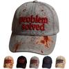 Halloween Costume Accessory Halloween Print Hat Bloodstained Print Hats  Cosplay