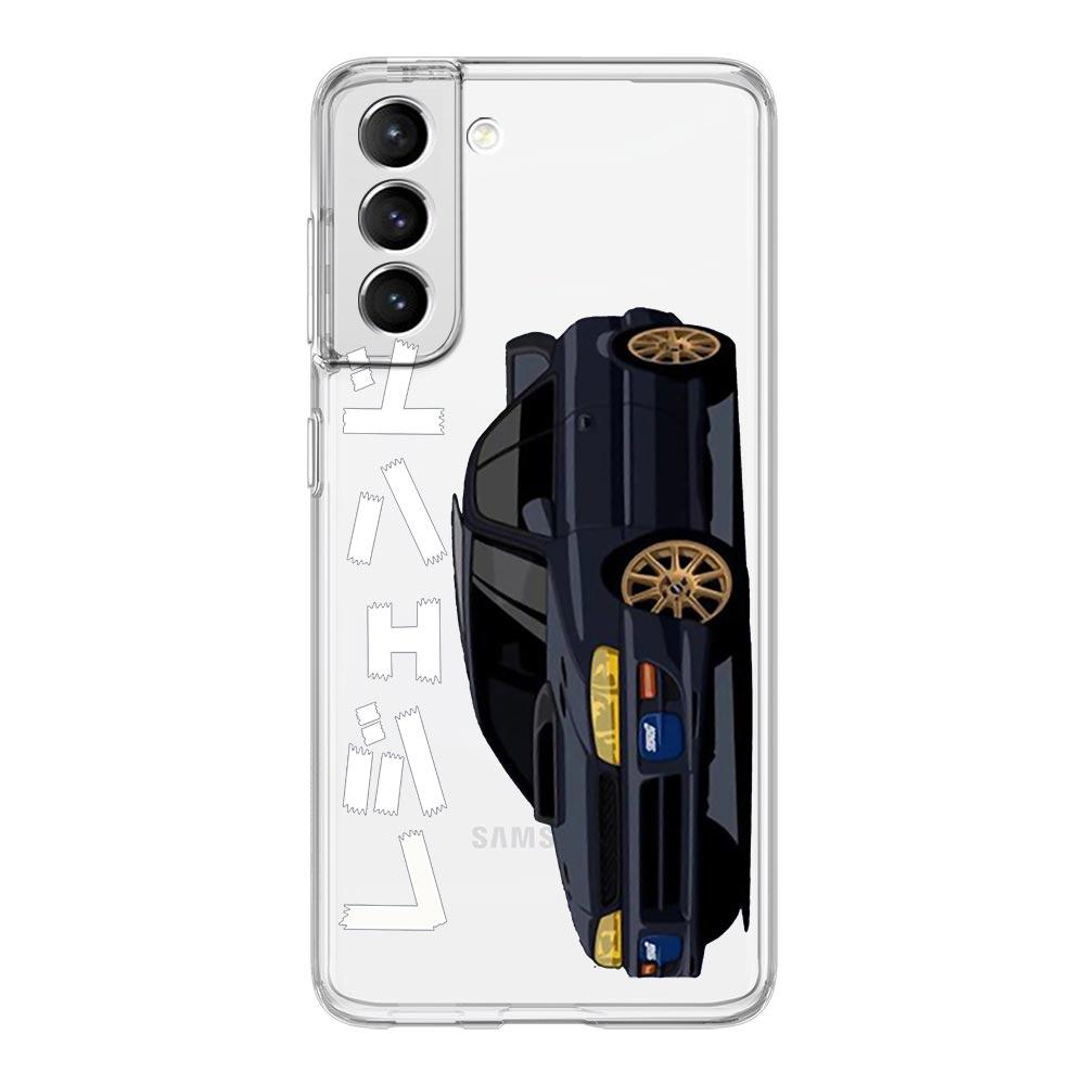 Чехол для телефона со спортивным автомобилем JDM Tokyo Drift для Samsung Galaxy S23 S22 S20 Ultra S21 FE 5G S10 S9 Plus S10E S8 Note 20 Прозрачный чехол