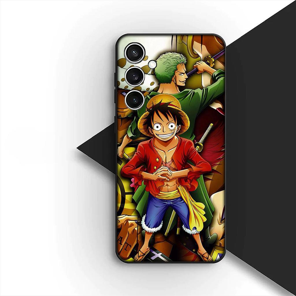ОДИН L-Пиратский плакат Луффи Чехол для телефона для Motorola Moto G06 G86 G57 G14 G34 G24 A54 G15 G17 Power G77 G87 Защитный чехол