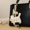 Fashion Pony Pendant,Car Pendant,Key Pendant,Soft Genuine Leather New Rivets War Horse Bag Pendants,Decoration Gift Bag Charm