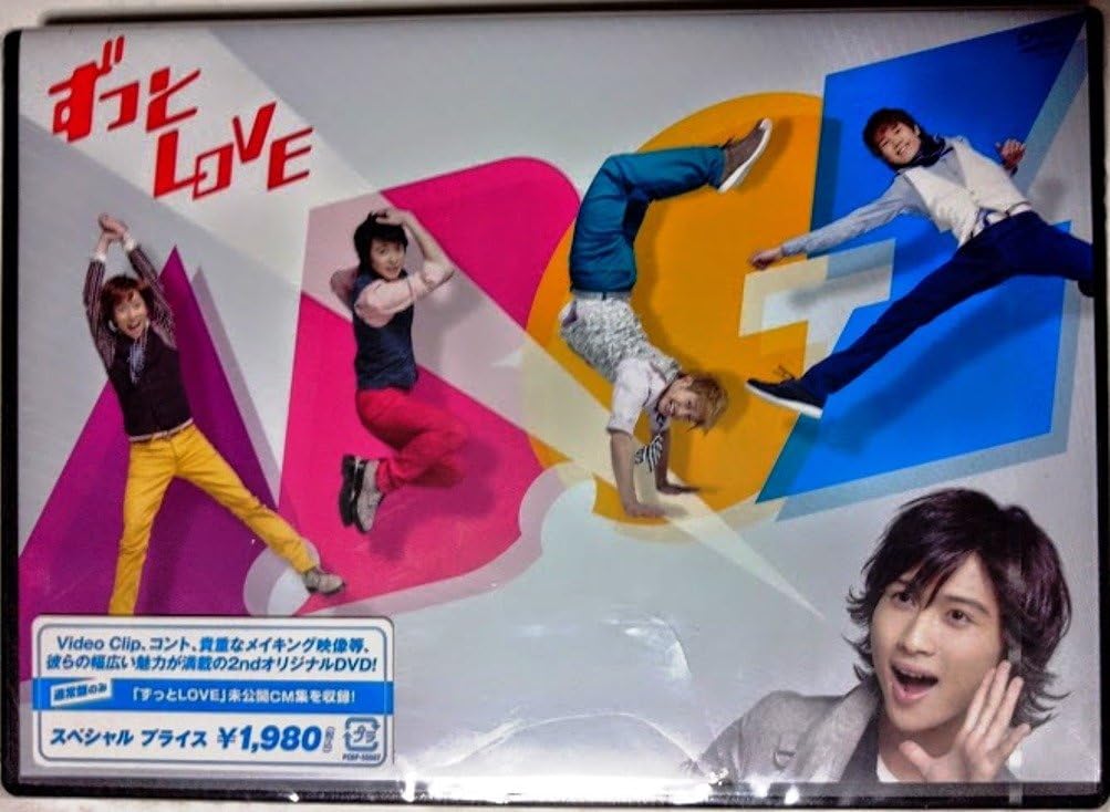 DVD A.B.CZ Zutto LOVE Обычное издание PCBP55557 PONY CANYON 2012 Япония Музыкальное видео Б/у
