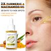 Turmeric Face Serum Whitening Freckles Remove Dark Spots Moisturizing Hyaluronic Acid Anti-Aging Facial Skin Care 40ml