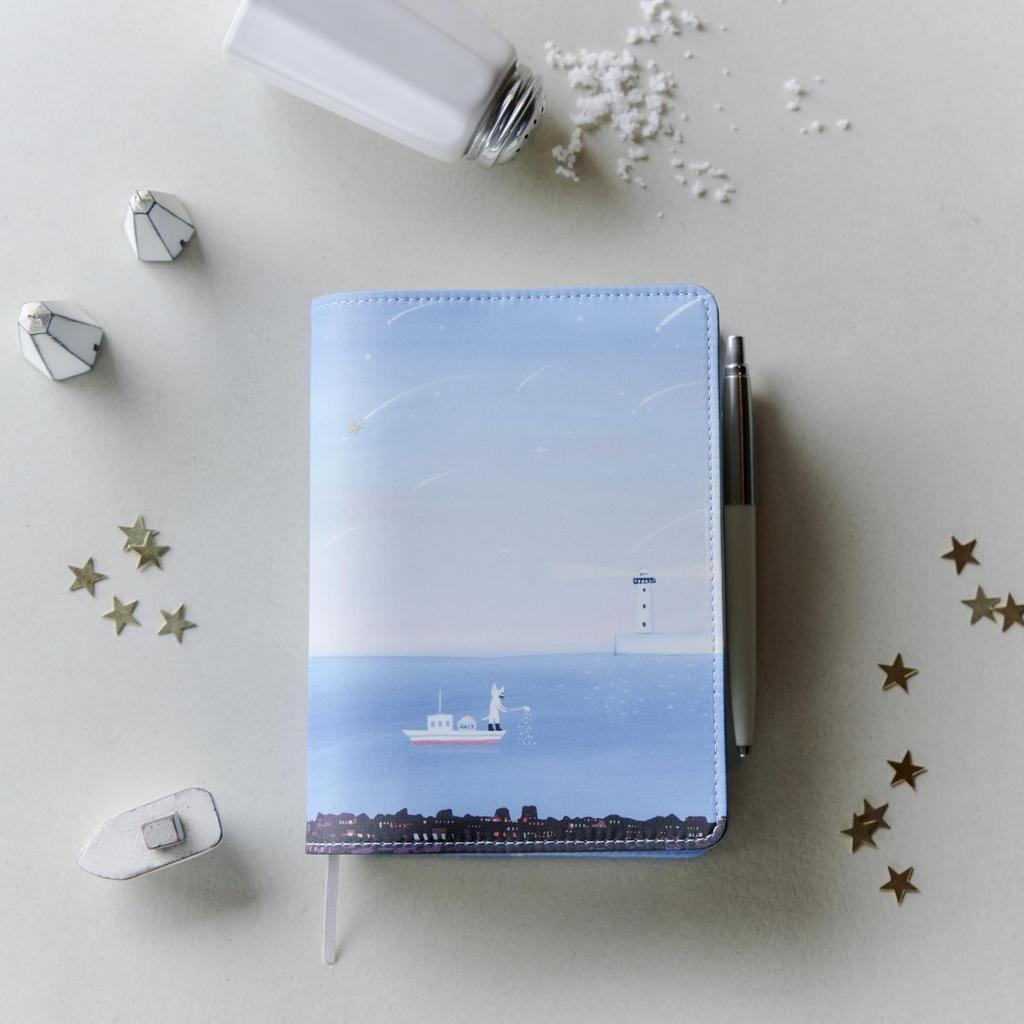 Обложка для 5-летнего планировщика Hobonichi Techo формата A6, Хироко Кубота «Рассвет»