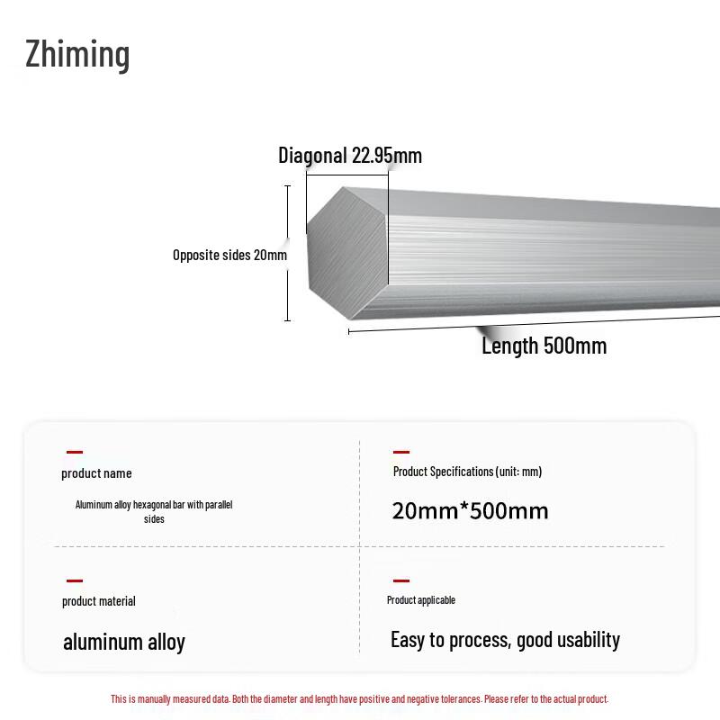Zhiming 6061 Hexagonal Aluminum Rod