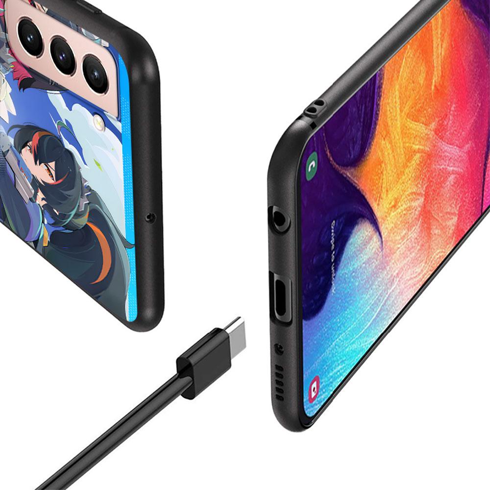Чехол Wise Belle Zenless Zone Zero для Samsung Galaxy S23 S21 S20 FE S24 S22 Ultra S10 S10e S9 Plus Мягкий Черный ТПУ Чехол для Телефона