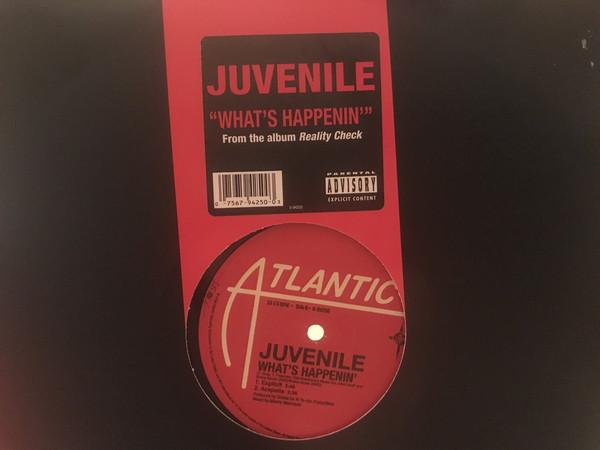 12-дюймовая пластинка JUVENILE Whats Happenin PR302108 Atlantic UTP R 2006 US Rap HipHopRB Б/у