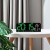 Цифровой будильник, отображение температуры, даты и недели, 4-уровневая регулировка яркости для дома
