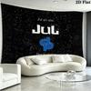 Jul album Poster Wall Tapestry Aesthetic Wall Hanging Printed Fabric Blanket Decorative Tapestries for Bedroom Living Room Home Decor
