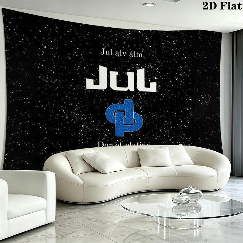 Jul album Poster Wall Tapestry Aesthetic Wall Hanging Printed Fabric Blanket Decorative Tapestries for Bedroom Living Room Home Decor